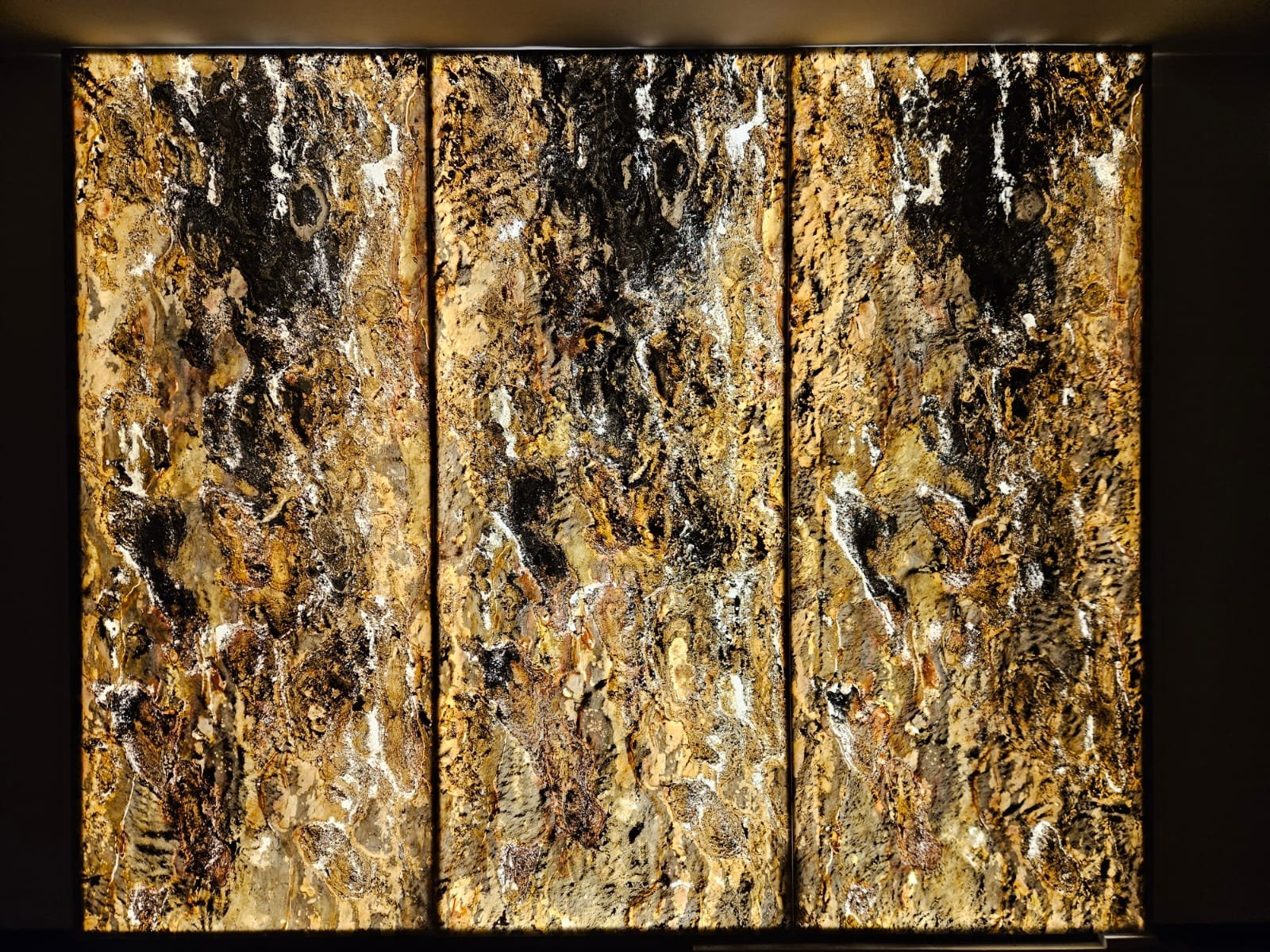 Elastīgā akmens plāksne TRANSPARENT FIORNE (izgaismojama), 280x122cm