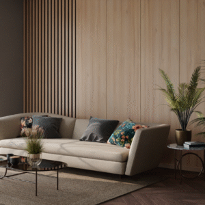 Alternative view of Sienas panelis Meloak PAP LI, 2800x600, Strama Panels