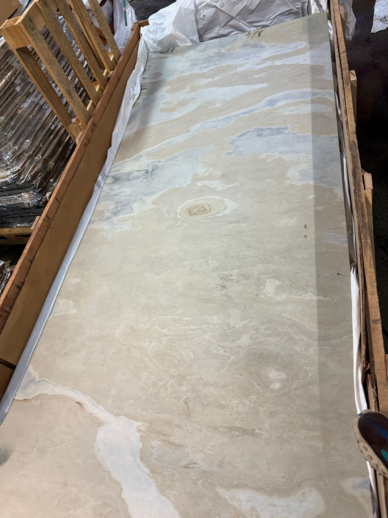 Elastīgā akmens plāksne BEIGE, 280x122cm - Image 3