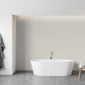 Alternative view of Rocko Tiles sienas panelis, Almond, 2800 x 1230, Kronospan