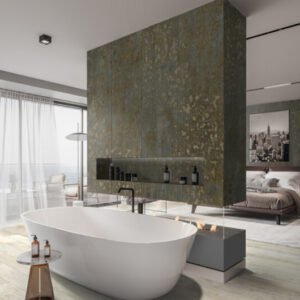 Alternative view of Rocko Tiles sienas panelis, Copper Lamiera, 2800 x 1230, Kronospan