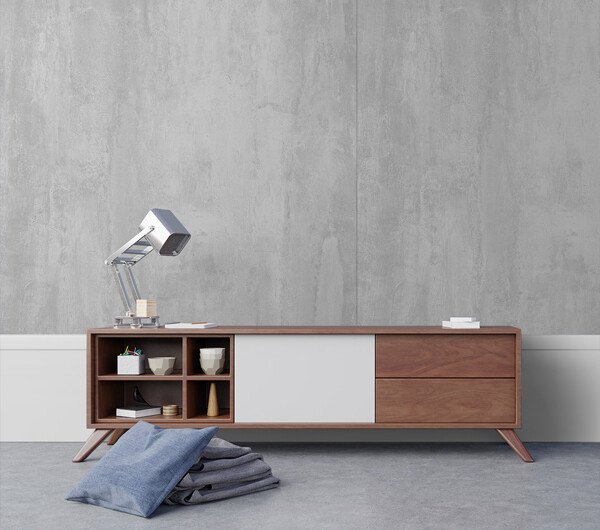 Rocko Tiles sienas panelis, Brooklyn Grey, 2800 x 1230, Kronospan - Image 2