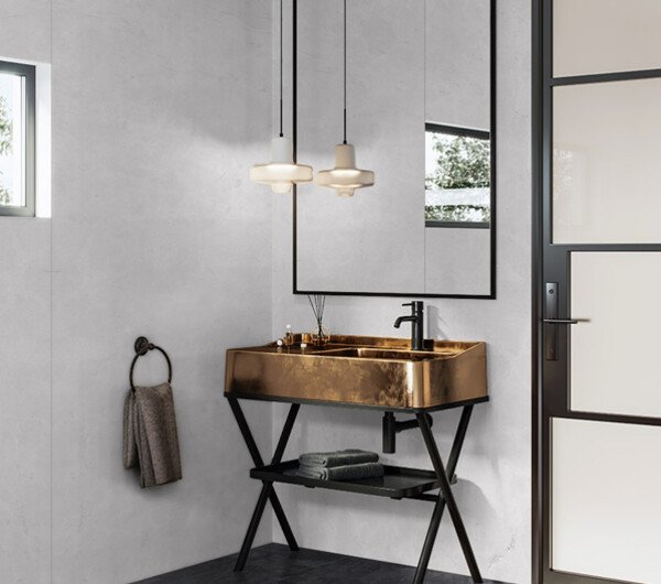 Rocko Tiles sienas panelis, Crema Valpolicella, 2800 x 1230, Kronospan - Image 2