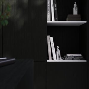 Clicwall ELEGANT BLACK W06 apdares panelis 2.78m/3.50m*600mm