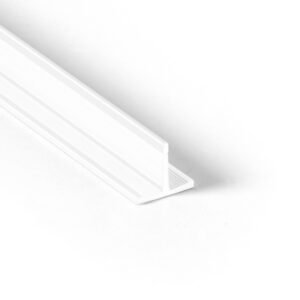 Clicwall Alumīnija T veida profils- Balts
