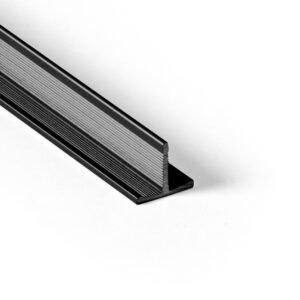 Clicwall Alumīnija T veida profils- Melns