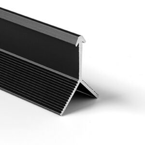 Clicwall alumīnija profils -ārējais stūris, Melns