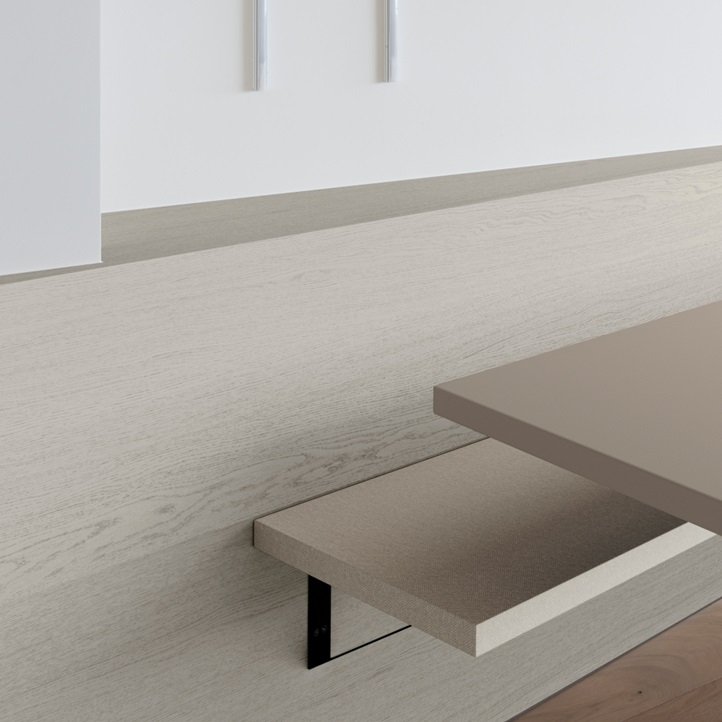 Clicwall MASTER OAK SOFT WHITE apdares panelis 2.78m*600mm - Image 4