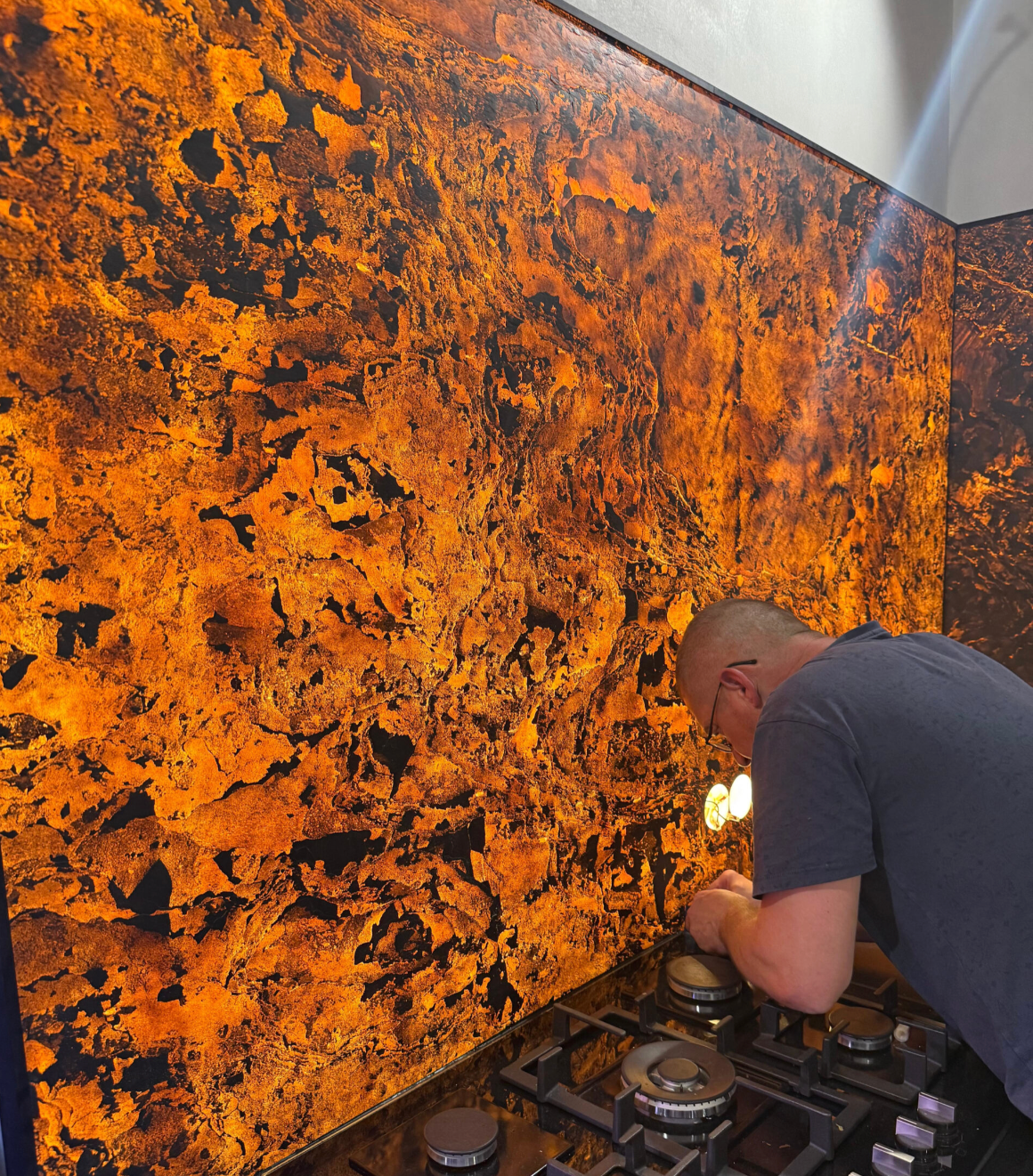 Elastīgā akmens plāksne TRANSPARENT BLEIR (izgaismojama), 280x122cm - Image 4