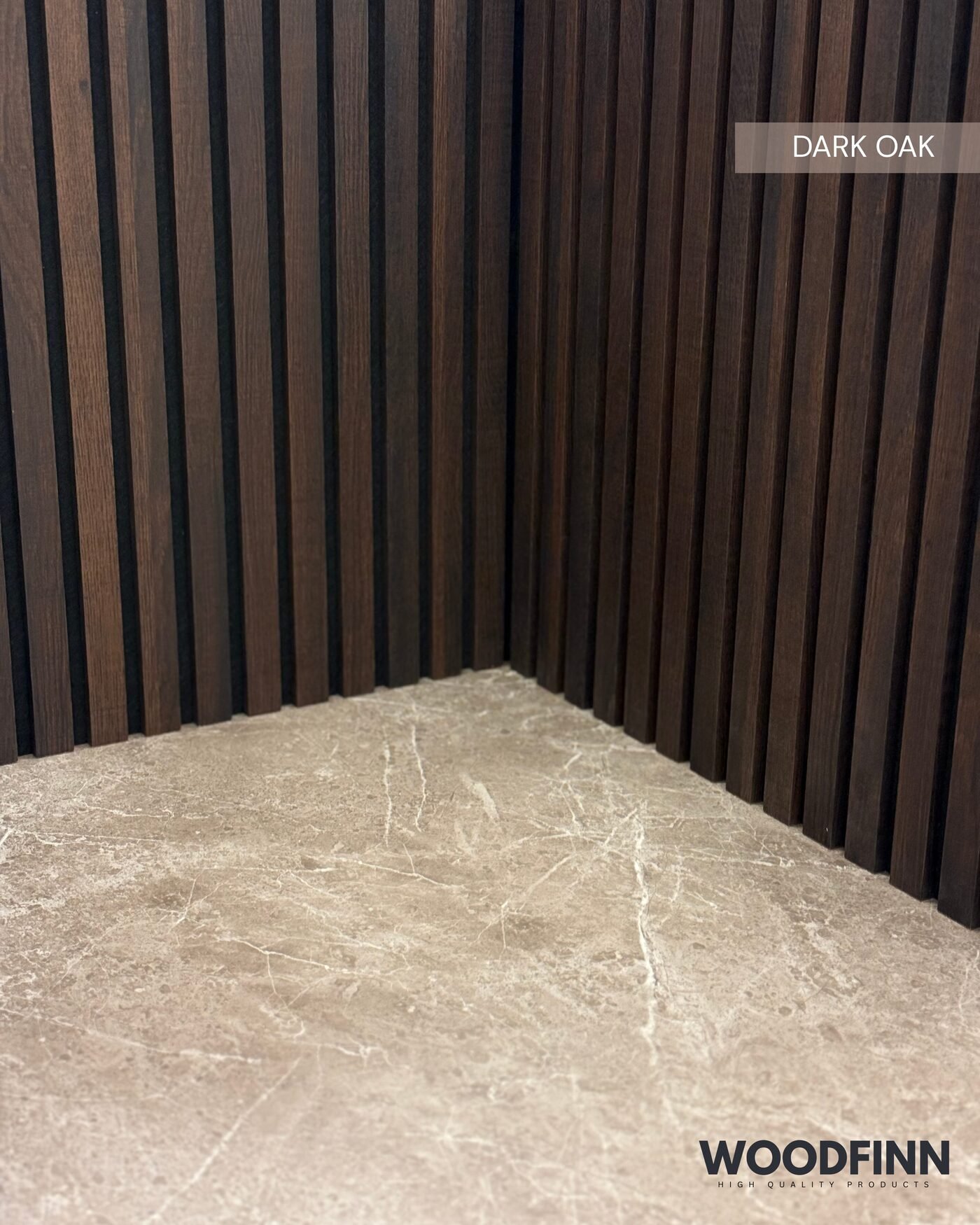WOODFINN ACOUSTIC Dark oak 20 x 285 x 2700 mm - Image 4