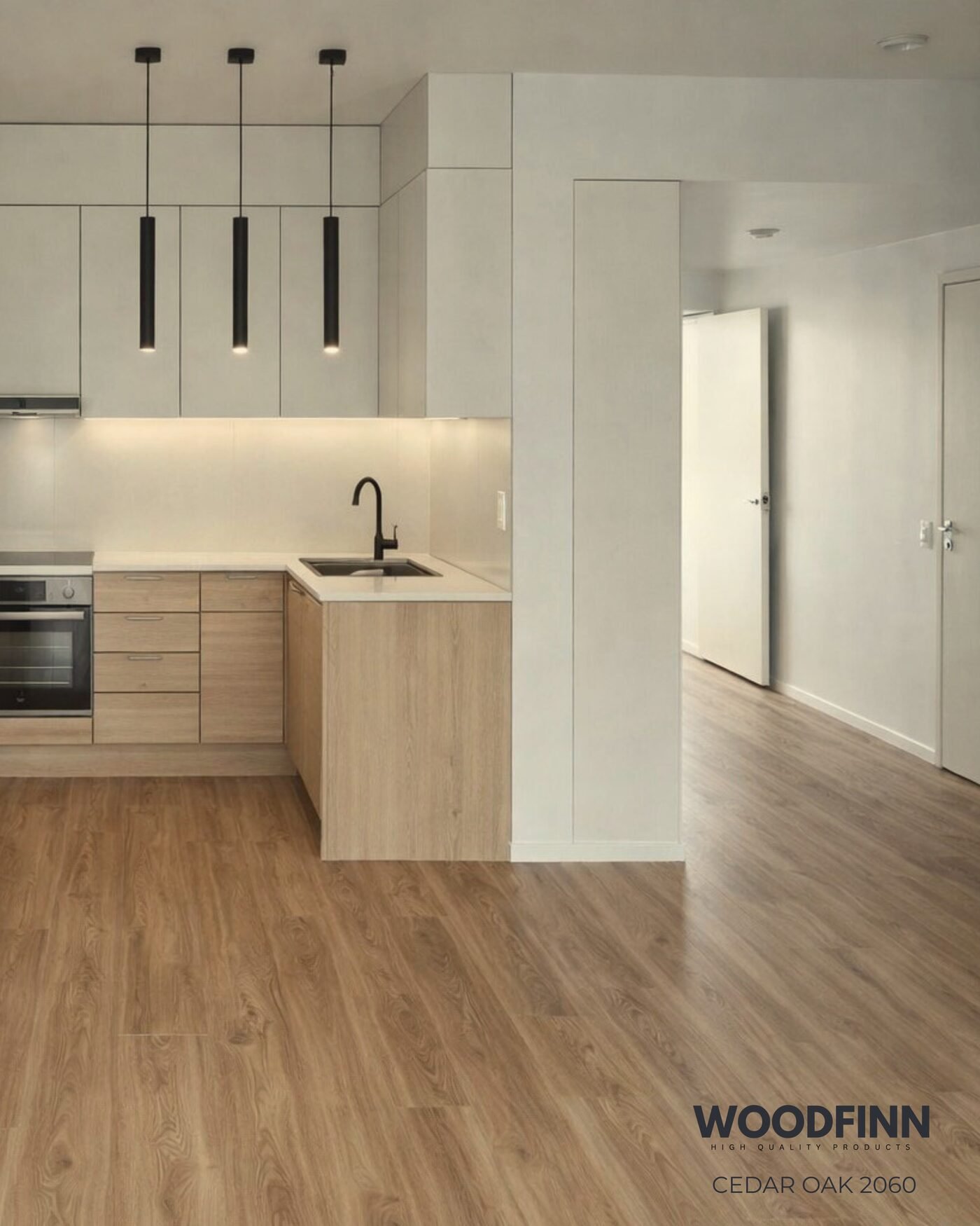 VINILA GRĪDAS SEGUMS - Cedar Oak 2060 5 x 184 x 1220 mm 33.klase - Image 4