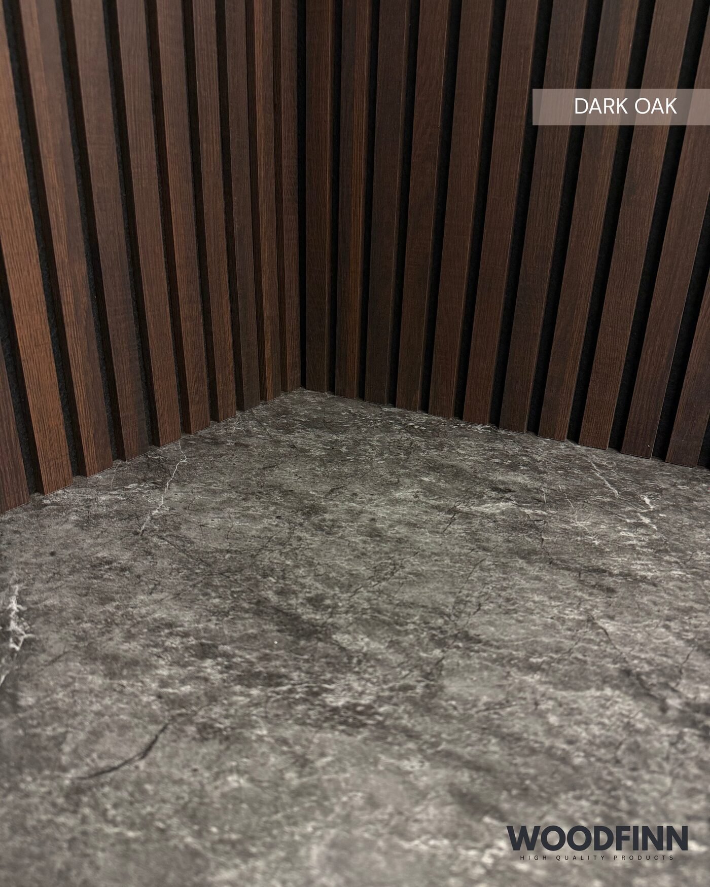WOODFINN ACOUSTIC Dark oak 20 x 285 x 2700 mm - Image 5