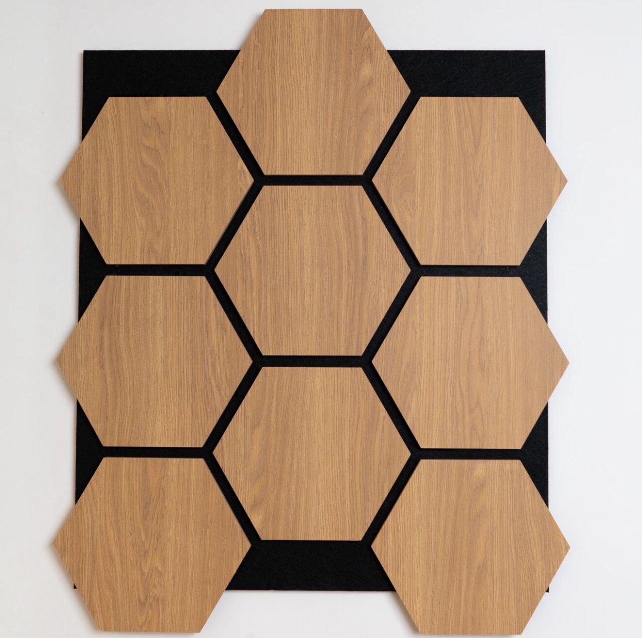WOODFINN ACOUSTIC Hexago - Classic oak 18 x 620 x 760 mm