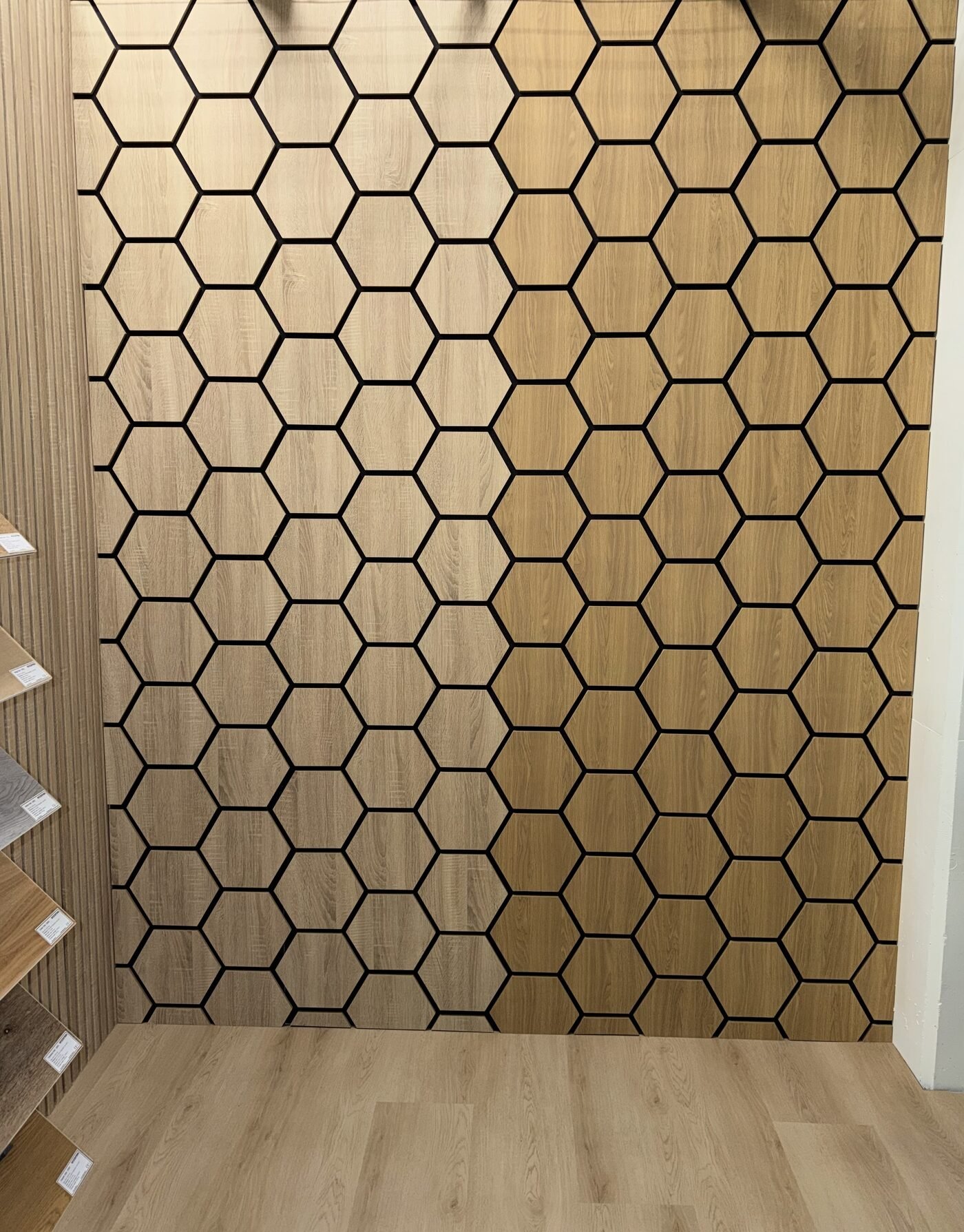 WOODFINN ACOUSTIC Hexago - Sonoma oak 18 x 620 x 760 mm - Image 3